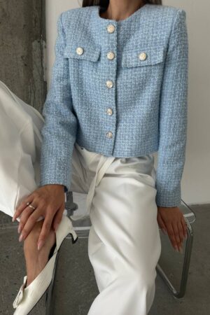 Jacheta Elisa albastru