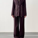 Costum Burgundy (Sacou+Pantaloni)