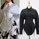 Cămașă casual dama cu siret