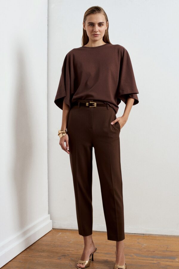 Pantaloni Clio (curea inclusă) conici