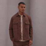 Compleu casual barbati jacheta și pantaloni