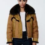 Geaca cu blana naturala