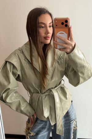 Jacheta piele ecologică